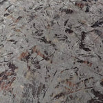 tissu imprimé naturel branches feuilles gris marron beige blanc moderne 100 polyester
