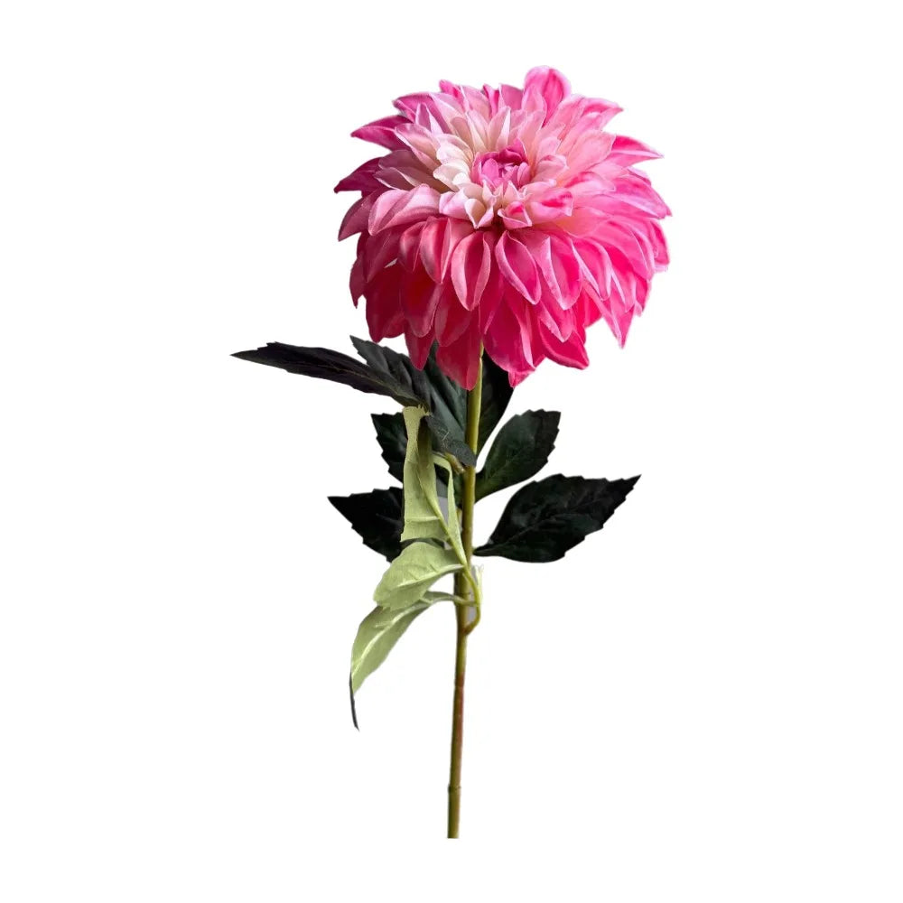décoration intérieure moderne fleur artificielle bleue rose violet blanc rayonnante pétale opaques 70cm
