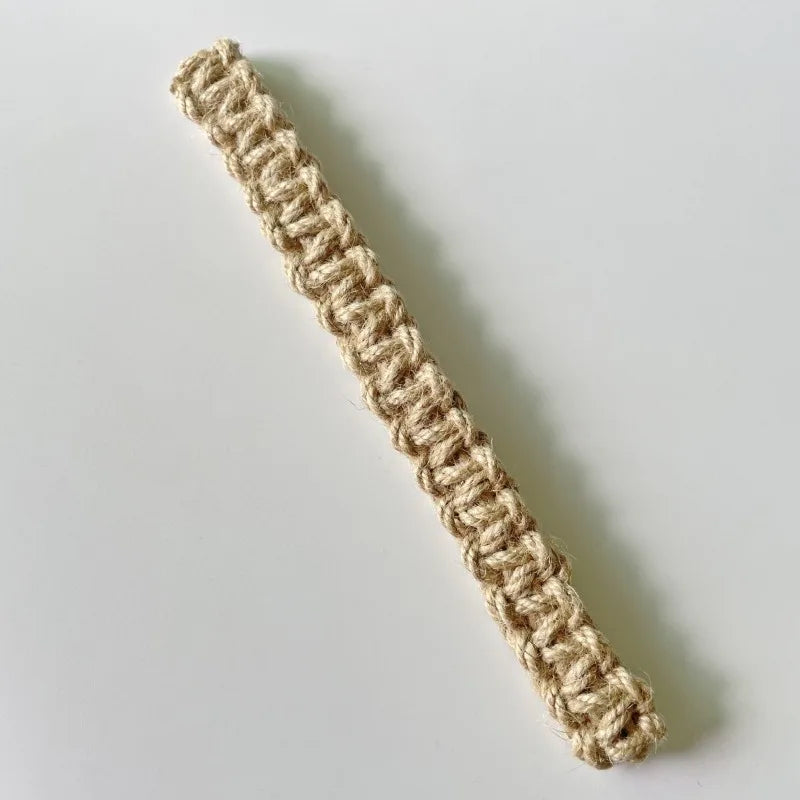 anneaux rideau tissés main rustique beige clair opacité pièces textile artisanal