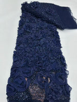 tissu dentelle luxueux roses relief strass couleur vert rose beige bleu rouge noir opacité