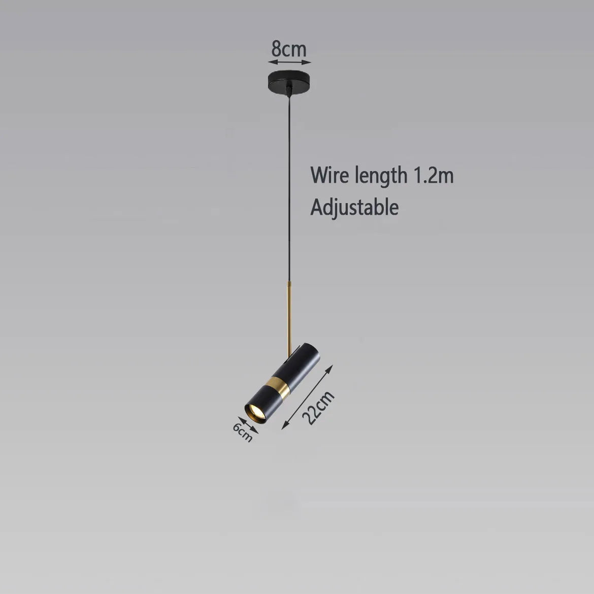 plafonnier led suspendu moderne minimaliste or noir blanc gu10 chambre coucher acier inoxydable brossé