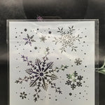 pochoirs stencil géométrique noir blanc artisanal bricolage peinture murale coloriage scrapbooking