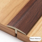 profils seuil pvc brun beige rouge moderne vis fixés aspect bois opaques