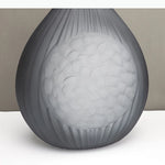 vase verre gris moderne fleurs artificielles peonies chrysanthemums decoration table decoratif arrangement floral