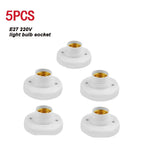 socquettes vis e27 ampoules blanc modernes base lampes doubles fixations plafonnier lumière or supports
