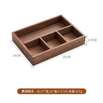 boîtes rangement bois moderne plateau thé tasses théière bijoux minimaliste