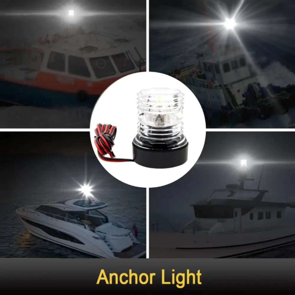 lampe navigation led transparent moderne câble 1m étanche 54mm 65mm thuyền biển