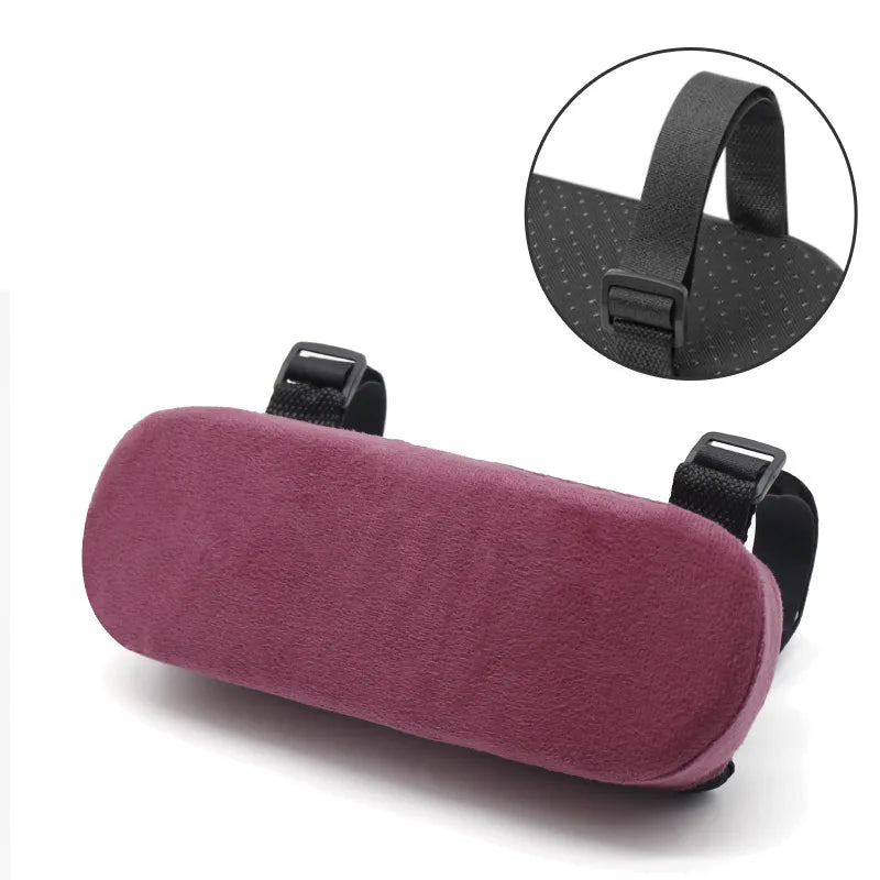 coussin soutien dos tissu noir mousse mémoire forme velcro confortable ergonomique gaming
