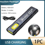 lampe torche rechargeable led puissante 2000lm noir texturé moderne camping randonnée auto défense
