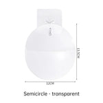 plante murale moderne pot osier suspendu décoration intérieure transparent succulente minimaliste