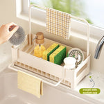 organisateur vaisselle moderne portable pliable succion cups rangement vaisselle nettoyage multifonctionnel