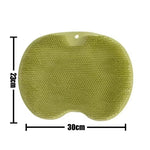 brosse douche exfoliante silicone bleu rose gris moderne respectueux environnement suction cup