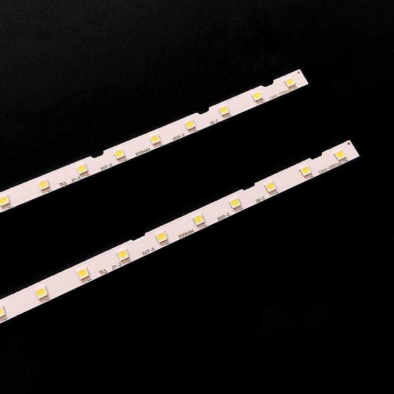 bande led blanc modernes connecteur doré lumières led dorées 705mm 54led télévision remplacement upgrade