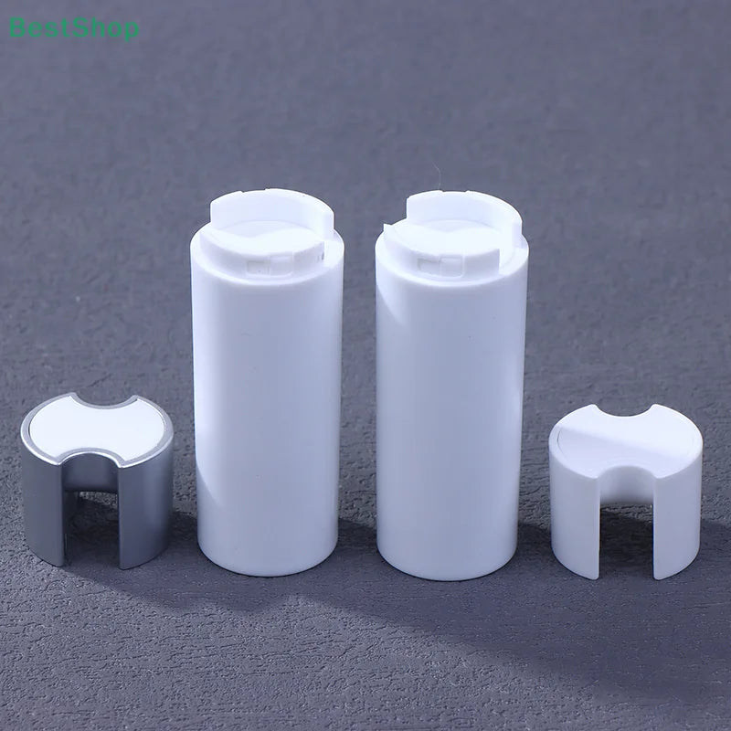 bouteilles parfum modernes blancs uni opaques 7.5cm 2.2cm pièces cap