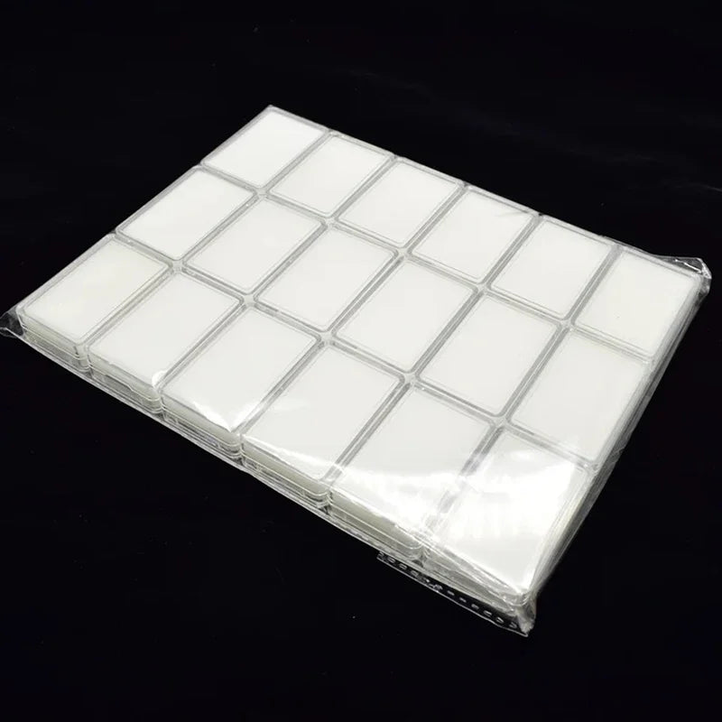 boîtes rangement bijoux blanc mat opalescent double couche 12 boîtes transparentes pierres précieuses contemporaines