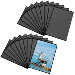 cadres photo magnétiques noirs modernes 8.5x11 4x6 5x7 pouces aimants decoration maison