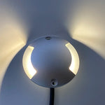 lampe led argentée ip67 moderne 12v 1w 60lm vis fixation