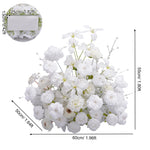 Décoration murale arche fleurs variées romantique violet rose blanc bleuclair vert extérieure