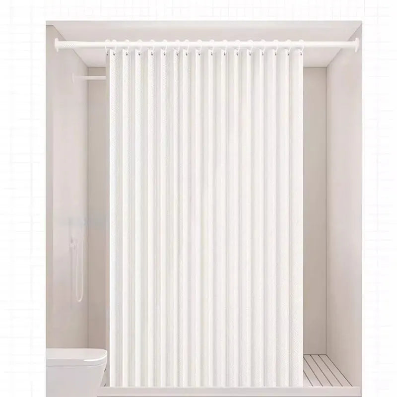 rideau douche gris rayures moderne ourlet standard polyester 100x180cm 100x200cm 120x200cm 150x200cm 180x200cm 200x200cm