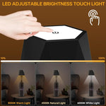 lampe bouteille vin noir tactile led sans fil moderne chambre table