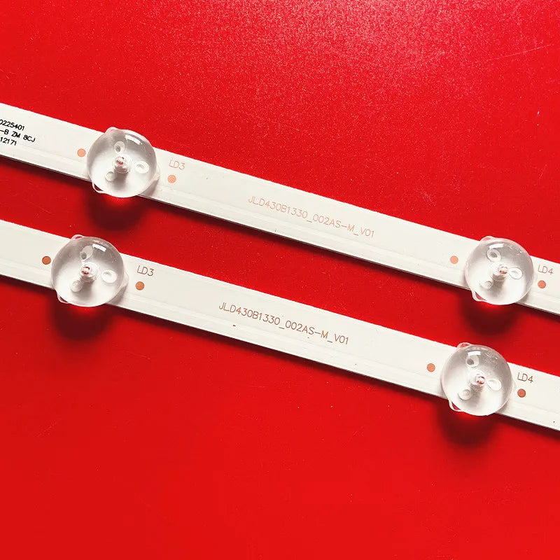 bande lumineuse led blanc moderne adhésive 785mm 2pcs 4connecteurs led