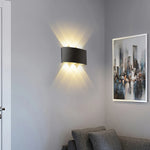 lampe murale led moderne noire éclairage quotidien toucher marche arrêt cuisine chambre salon étude