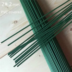 fil papier vert foncé lisse opacité simple décoration maison diy branche fleur artificielleintérieur noël