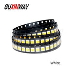 diodes led blanc blanc chaud smd surface mount device 2835 5w 1w 3v 18v