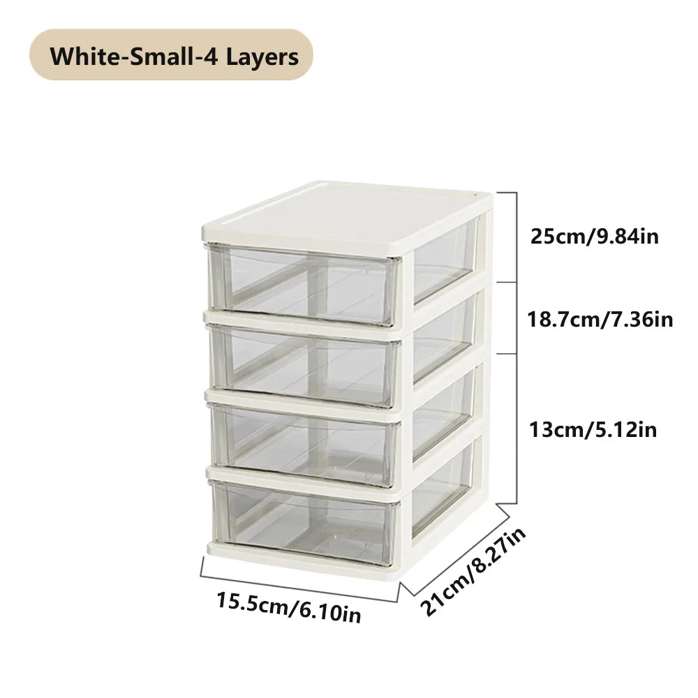 rangements transparents moderne bureaux organisateur eco friendly divers objets stockage multifonctionnels