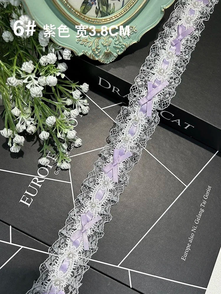 bracelet dentelle décoratif rubans élégant pourbijou bras fait main