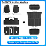 tapis sol voiture tesla model 2025 imperméable anti dérapant noir moderne