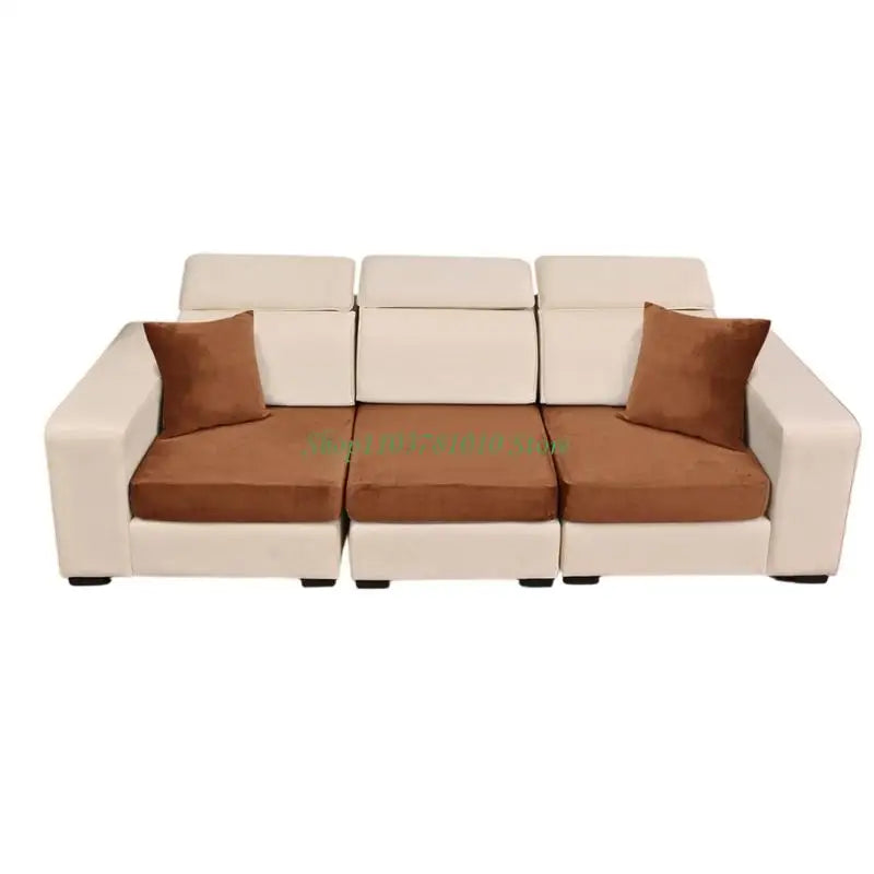 housses canapé velours 100% polyestère vert olive gris bleu marine marron moderne printemps été
