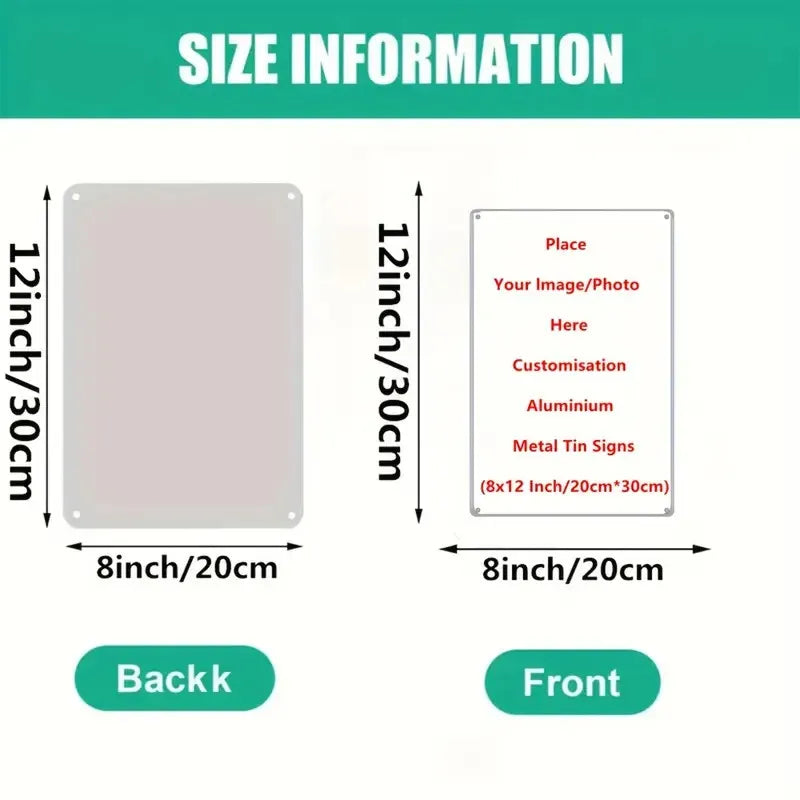 panneau publicitaire personnalisable blanc moderne rectangle 20x30cm opacité