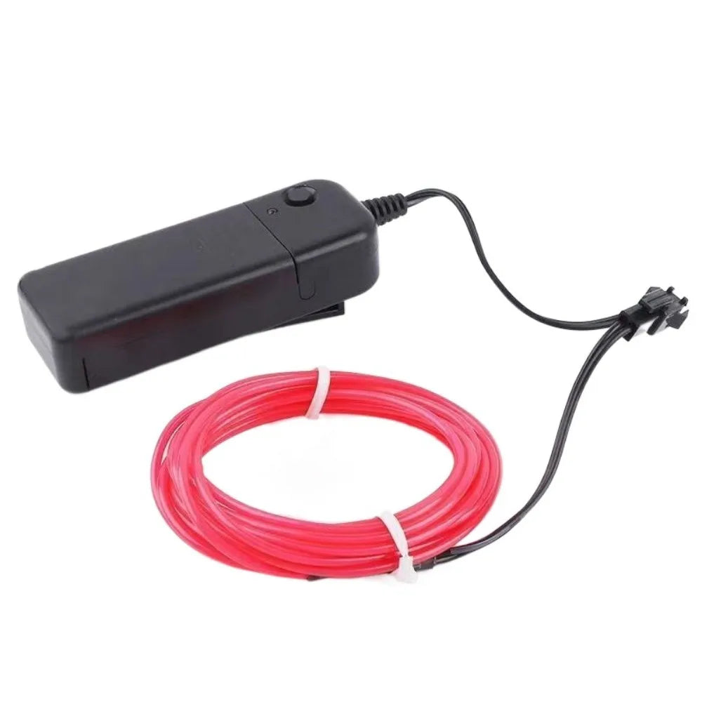 fil lumineux flexible multicolore adhésif occasion fête moderne commande batterie incluses