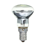 ampoule filament tungstene transparente argentee e14 classique 39mm 65mm opaque rond lisse