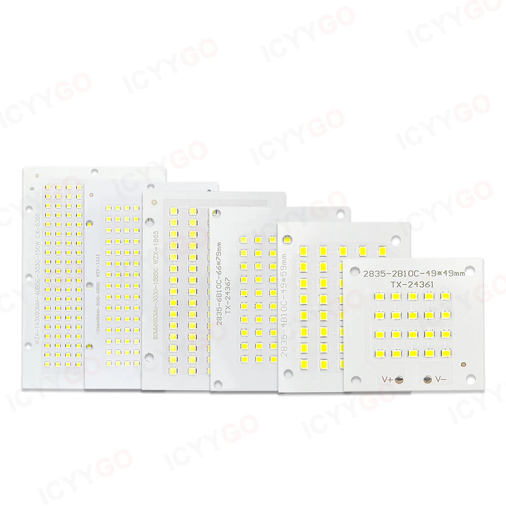 plaque led 10w 20w 30w 50w 100w 150w blanc grille diodes modernes oeilletsextérieur