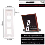 supports mural clips photo noir blanc modernes cadre photo domicile