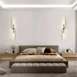 Lampe murale LED grise pour décoration intérieure