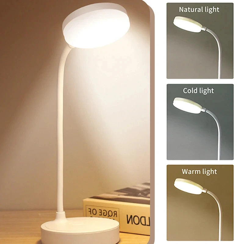 lampe blanc moderne minimaliste rechargeable interrupteur tactile led opacité contemporaine portable pliable chambre lecture