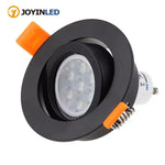 encastrable led spot lumière argent noir blanc chambre moderne ampoûle câble aluminium downlight