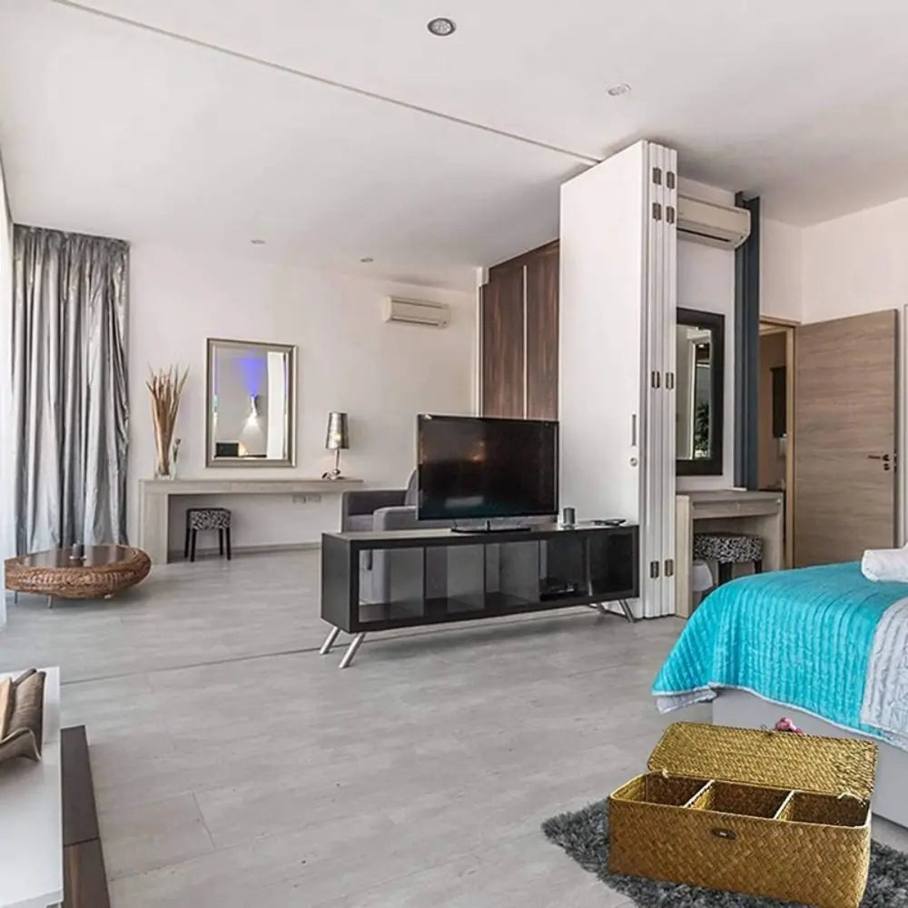 panier compartiments marron clair tissé rustique poignée bois couvercle rangement intérieur
