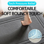 tapis bain gris clair doux antidérapant absorption rapide douche maison confortable moderne