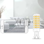 ampoule led g9 bulbe maïs blanc chaud neutre froid lustre moderne intérieur maison