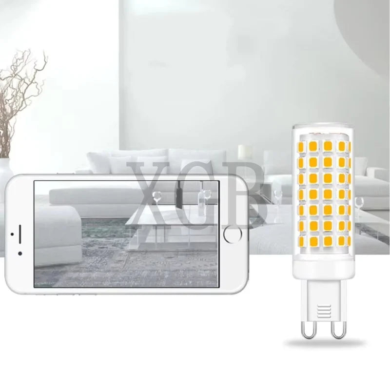ampoule led g9 bulbe maïs blanc chaud neutre froid lustre moderne intérieur maison