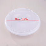 assiettes blanches rondes modernes opaques maison cuisine salle manger set table vaisselle