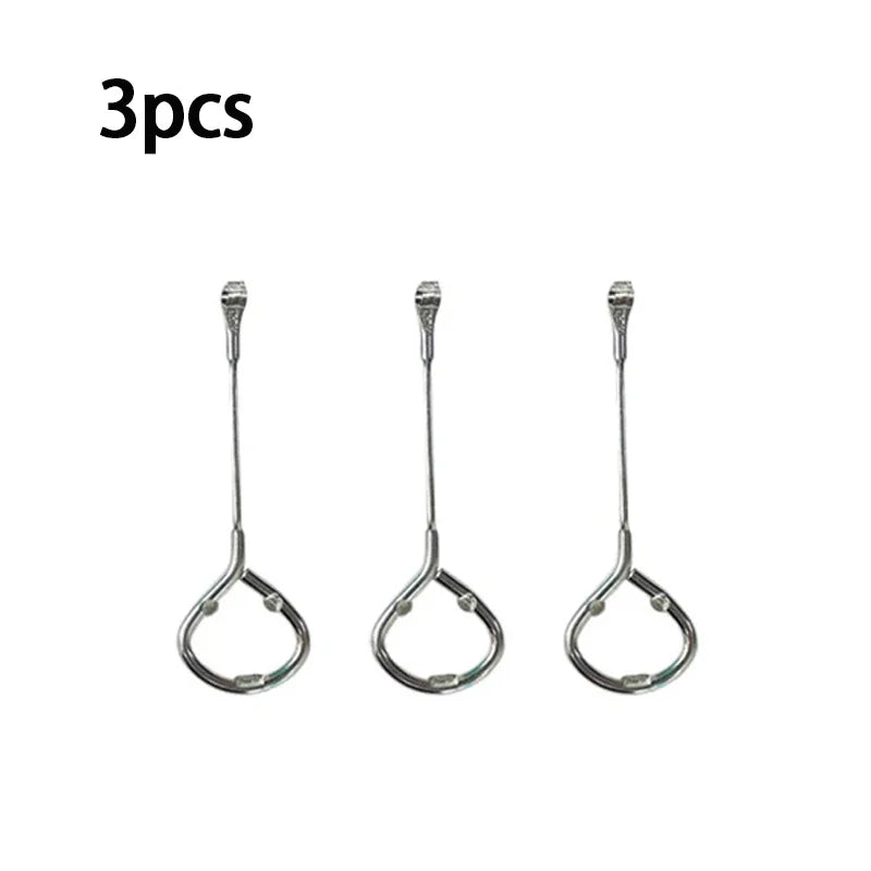 outil multifonction ouvre bouteille tire bouchon decapsuleur pince metallique argenté utilitaire minimaliste