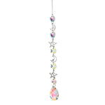 decoratives transparentes dorées facettes moderne élégant collier chaines dorées or