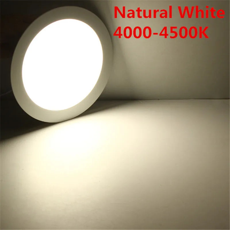 Spot LED moderne 12W 24W 5W blanc 3000K 4000K 6000K clips opacité plastique