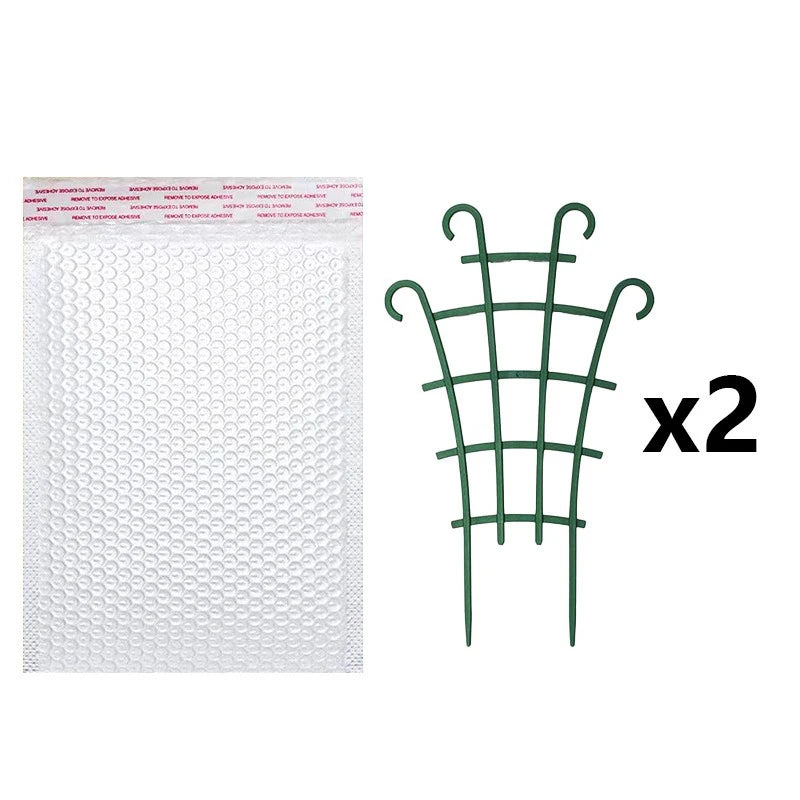support plante grimpante vert grille rectangulaire moderne adhésif jardin extérieur fixations barreaux horizontal vertical
