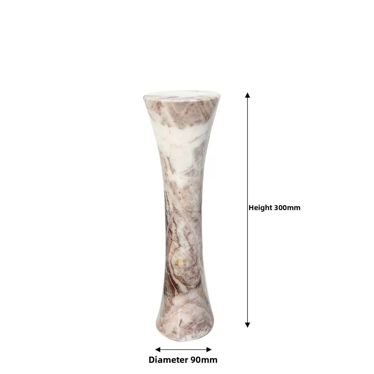 décoration maison moderne vase support bougie marbre noir blanc bois naturel minimalisteintérieur salon chambre